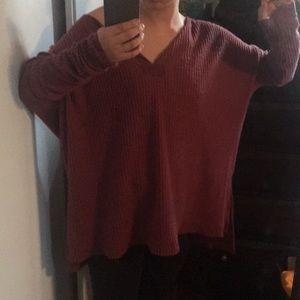 Over sizes sweater